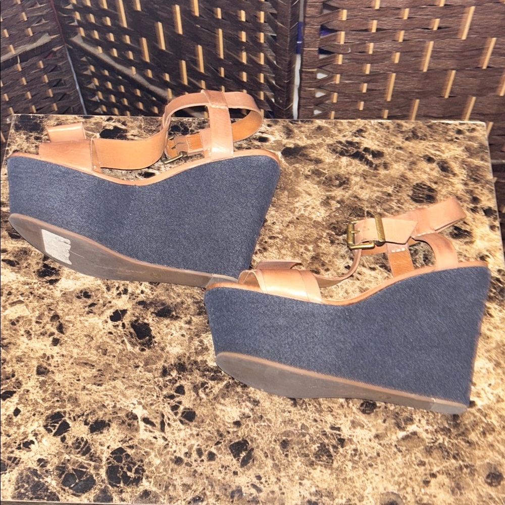 KALISTOGO 7 For All Mankind Elegant Tan Women's Sandals 8.5M - Picture 11 of 16